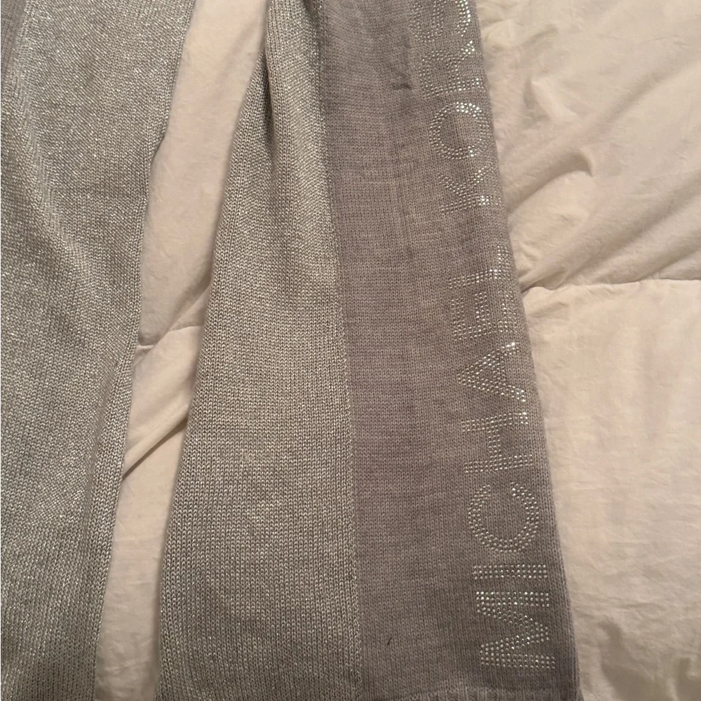 Michael Kors Silver and Gray Women's Sweater